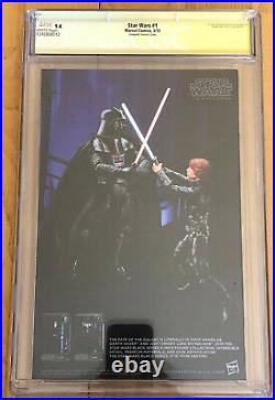 Star Wars 1 Signed Stan Lee & Campbell Var Cgc 9.4 (publ. March 2015)