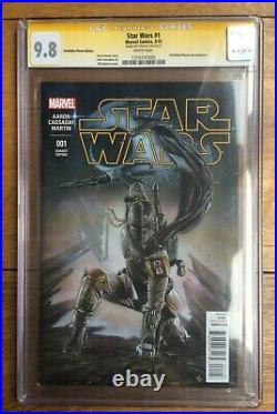 Star Wars #1 Signed by Stan Lee CGC 9.8 1316131005