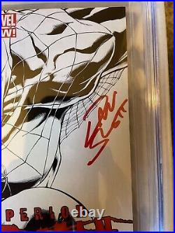 Superior Spider-Man 1 CGC 9.8 SS Signed Stan Lee Quesada Sketch Variant Cover NM