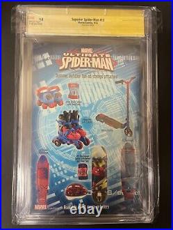 Superior Spider-Man #13 CGC 9.8 SDCC 2013 Signed by Stan Lee, Ramos, and Slott