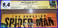 Superior Spider-Man #13 SDCC Variant CGC SS SIGNED Stan Lee Humberto Ramos 2013