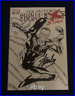 Superior Spider-Man #16 (STAN) Sketch Variant Signed by Stan Lee with COA! LIMITED