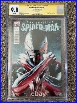 Superior Spider-Man #17 JONES VARIANT CGC 9.8 SS Signed by Stan Lee RARE