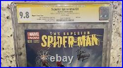 Superior Spider-Man #31 CGC 9.8 Signed 2X STAN LEE & Maguire SS Variant ASM