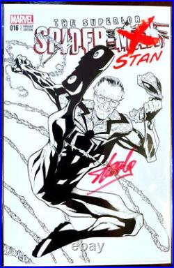 Superior Spiderman #16 HTF RARE Fan Expo Canada Variant 2013 Stan Lee Signed COA