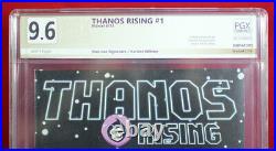 THANOS RISING (Marvel 2013) PGX 9.6 NM+ Near Mint Young Variant signed STAN LEE