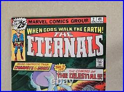 THE ETERNALS #2 1st App. Eternals Signed JACK KIRBY & STAN LEE Newstand 1976