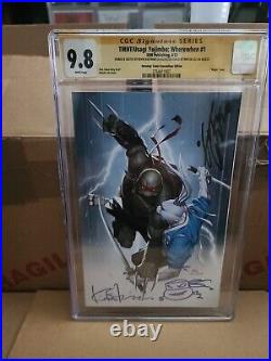 TMNT/Usagi #1 Amazing CON CGC 9.8 Signed/Remarked Kevin Eastman And Inhyuk Lee