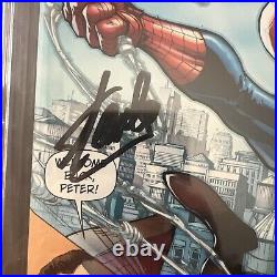 The Amazing Spider-Man#1 2014 CGC 9.8 Signed Stan Lee, Ramos, Delgado, Olazaba