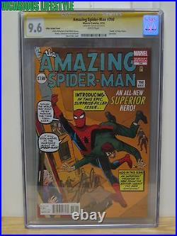 The Amazing Spider-Man #700 Marvel CGC 9.6 1200 Ditko Variant Stan Lee Signed