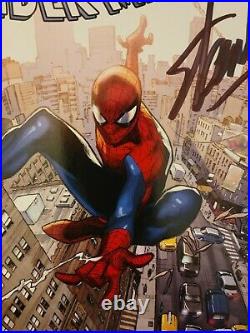 The Amazing Spider-Man #700 Olivier Coipel Variant signed by Stan Lee Wow