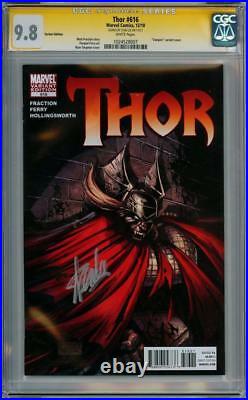 Thor #616 Vampire Variant Cgc 9.8 Signature Series Signed Stan Lee Movie