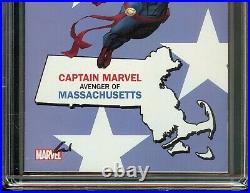 U. S. Avengers #1 CBCS 9.8 2017 Massachusetts Variant Signed Stan Lee Not CGC