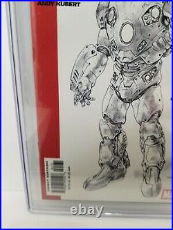 Ultimate Ironman #1 B CGC 9.8 NM/MT SS Signed by STAN LEE! B/W sketch variant