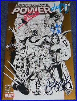 Ultimate Power #1signed Stan Leebendislandponsor2006marvel Comicscoa