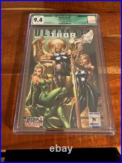 Ultimate Thor 1 (2010) LBCC Campbell variant CGC 9.4 (Stan Lee signed with COA)