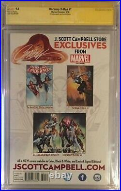 Uncanny X-Men #1 Campbell Edition CGC SS 9.8 Signed by J. Scott Campbell