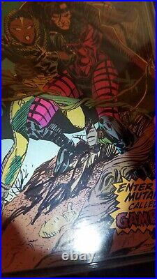 Uncanny X-Men #266 1st GAMBIT MARK JEWELERS signed STAN LEE, CLARMNT, RUBINSTN