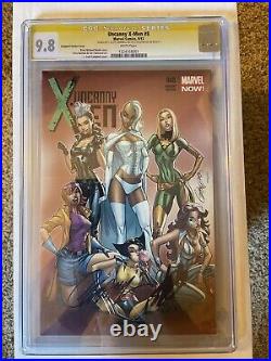 Uncanny x-men 8 CGC 9.8 SS Signed Stan Lee Campbell variant Cosplay Sexy Cover