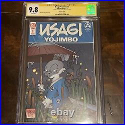 Usagi Yojimbo 1 CGC 9.8 Signed & Sketch by Stan Sakai
