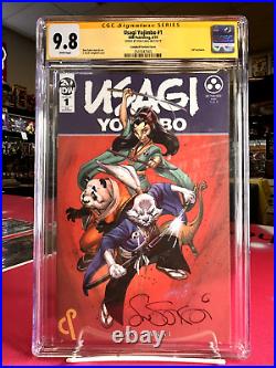 Usagi Yojimbo #1 Campbell Variant Cover Signed by Stan Sakai CGC 9.8