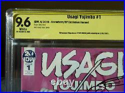 Usagi Yojimbo #1, signed & remarqued by Stan Sakai, IDW, Mike Choi variant