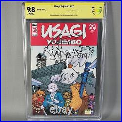 Usagi Yojimbo #20 1st Print Signed & Sketch By Stan Sakai IDW CBCS 9.8 NM