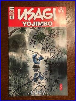 Usagi Yojimbo 20 Variant 110 Hervas Yukichi 1st App Signed/Sketch Stan Sakai