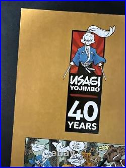 Usagi Yojimbo Crow #1 140 VF/NM Mitsuhiro Arita Incentive Variant Signed Remark
