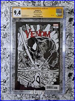 Venom #1 Cgc Ss 9.4 Mcfarlane 11000 Remastered Sketch Var Signed By Stan Lee