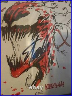 Venom 1 cgc ss 9.6 blank variant, Signed Stan Lee, Sketched Signed Tyler kirkman