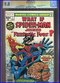 What If 1 CGC 9.8 Vol. 1 (1977) Marvel Comics Signed Stan Lee