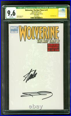 Wolverine 1 CGC 2XSS 9.6 Stan Lee Frank Miller Sketch Variant 2/11