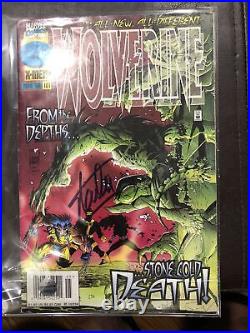 Wolverine #101 1996 Signed By STAN LEE Comes W COA