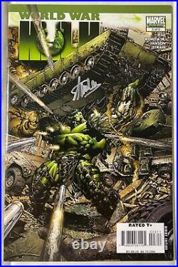 World War Hulk #2 Signed Stan Lee 2007 VF