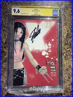 X 23 #1 CGC SS signed by Stan Lee! Limited Edition 110 Billy Tan Variant, nyx3