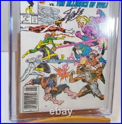 X-Factor #5 CGC SS Signature Series 9.8 WP Signed by Stan Lee Newsstand Variant