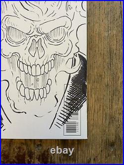 X-MEN #1 2010 NM Ken Haeser signed & Sketched Venom & Ghost Rider COA