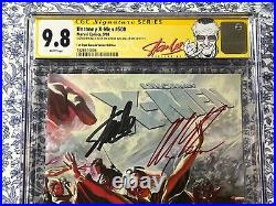 X-MEN #500 CGC 9.8 WP Signed by Stan Lee & Alex Ross Fan Expo Canada RARE VHTF