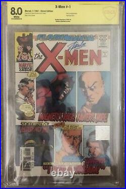 X-Men #1 Flashback Exclusive Cover Signed by Stan Lee Autograph CBCS 8.0 Wizard