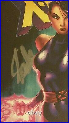 X-Men 92 #1 Psylocke color variant 9.6 signed by Stan Lee J Scott Campbell Nei