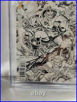 X-Men Gold #13 Art Adams 150 B&W Sketch Variant Signed by Stan Lee CGC 9.8 SS