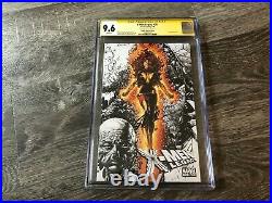 X-Men Legacy 211 CGC 9.6 Partial Sketch Variant Wizard World Signed By Stan Lee