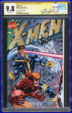 X-men #1 Special Collectors Ed. Cgc 9.8 White Ss Signed By Stan Lee #0351062002