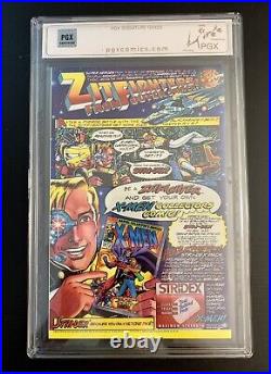 (signed Stan Lee) Pgx 8.0 1993 #1 Venom Funeral Pyre Marvel Copper Holo